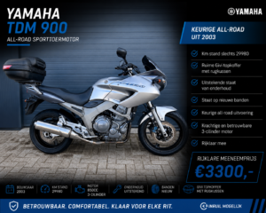 De Jonge Motoren Yamaha TDM900